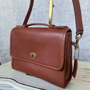 Vintage Coach Court Bag